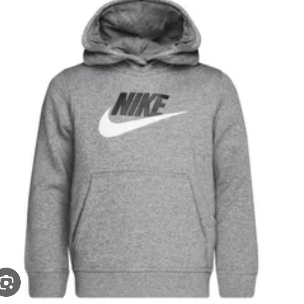 Kids gray Nike Hoodie - Picture 2 of 4